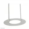 Neomounts FPMA-CRW5 kattopeite – halk. 52 mm, valkoinen, teräs, katto, FPMA-C100, FPMA-C100SILVER, 2 mm, 5,2 cm