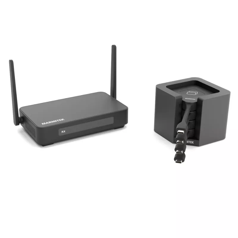 Marmitek Stream 4K Pro - langaton 4K HDMI-esitysjärjestelmä - 4K-kokousratkaisu