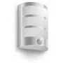 Ulkoseinävalaisin Philips myGarden Python 5,5 W LED, ruostumaton teräs/valkoinen, IR-tunnistin, 220–240 V