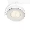 Philips WarmGlow LED Clockwork katto-/seinävalaisin 4x LED, 18 W yhteensä, 2700 K, 2000 lm, himmennettävä, IP20, valkoinen