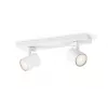Pintavalaisin Philips myLiving 5309231P0, GU10 LED 7 W, 2700 K, 255 lm, 2-lampainen, himmennettävä, valkoinen