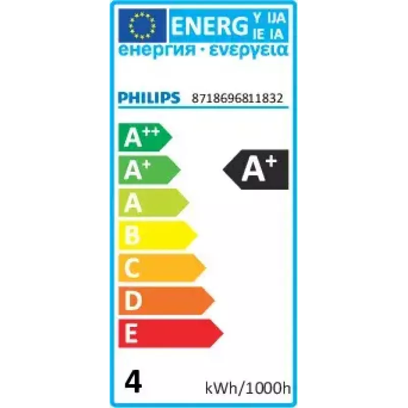 Philips CorePro LED-valonlähde lämmin valkoinen 2700 K 4 W E27 345 lm 15000 h