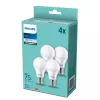 Philips LED-lamppu E27 4 kpl:n pakkaus, 75 W vastaava, 4000 K