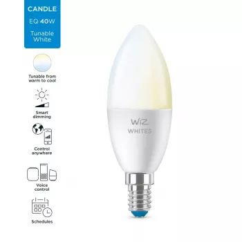 Älylamppu WiZ Candle 40 W C37 E14 Wi-Fi valkoinen