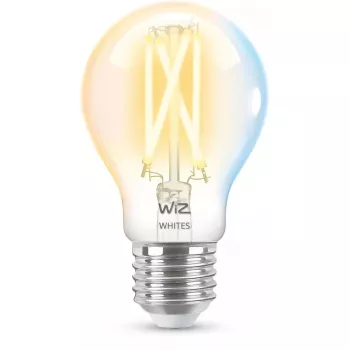 Älykäs LED-filamenttilamppu WiZ A60 E27 7W (806 lm) kirkas, 220–240V