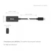 USB-C - HDMI 2.1 -adapteri Club 3D CAC-2505 — 8K@60Hz, USB Type-C - HDMI + USB, 0,12 m