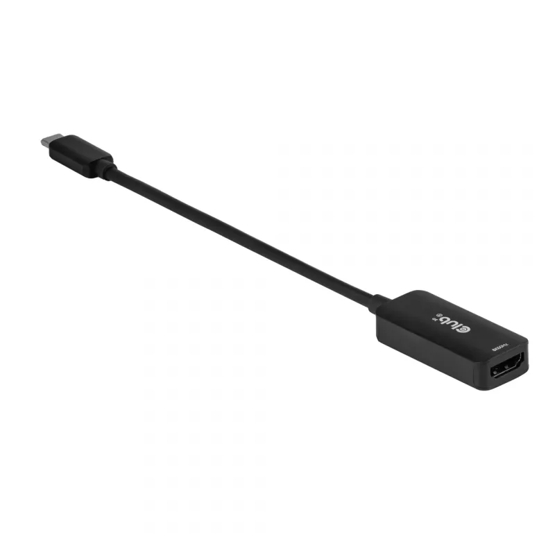 USB-C - HDMI 2.1 -adapteri Club 3D CAC-2505 — 8K@60Hz, USB Type-C - HDMI + USB, 0,12 m