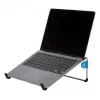 R-Go Tools R-Go Steel Basic kannettavan tietokoneen teline, hopea, hopea, teräs, 25,4 cm (10 inch), 55,9 cm (22 inch), 5 kg, 0 - 110 mm