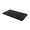 R-Go Tools ergonominen näppäimistö R-Go Compact Break, kompakti näppäimistö tauko-ohjelmistolla, QWERTY (NORDIC), Bluetooth, musta