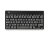R-Go Tools ergonominen näppäimistö R-Go Compact Break, kompakti näppäimistö tauko-ohjelmistolla, QWERTY (NORDIC), Bluetooth, musta