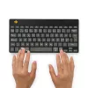 R-Go Tools ergonominen näppäimistö R-Go Compact Break, kompakti näppäimistö tauko-ohjelmistolla, QWERTY (NORDIC), Bluetooth, musta