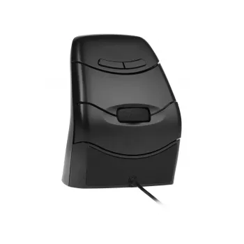 BakkerElkhuizen DXT 3 hiiri, molempikätinen, optinen, USB Type-C, 2400 DPI, musta