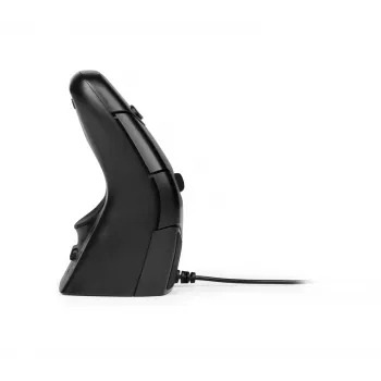 BakkerElkhuizen DXT 3 hiiri, molempikätinen, optinen, USB Type-C, 2400 DPI, musta