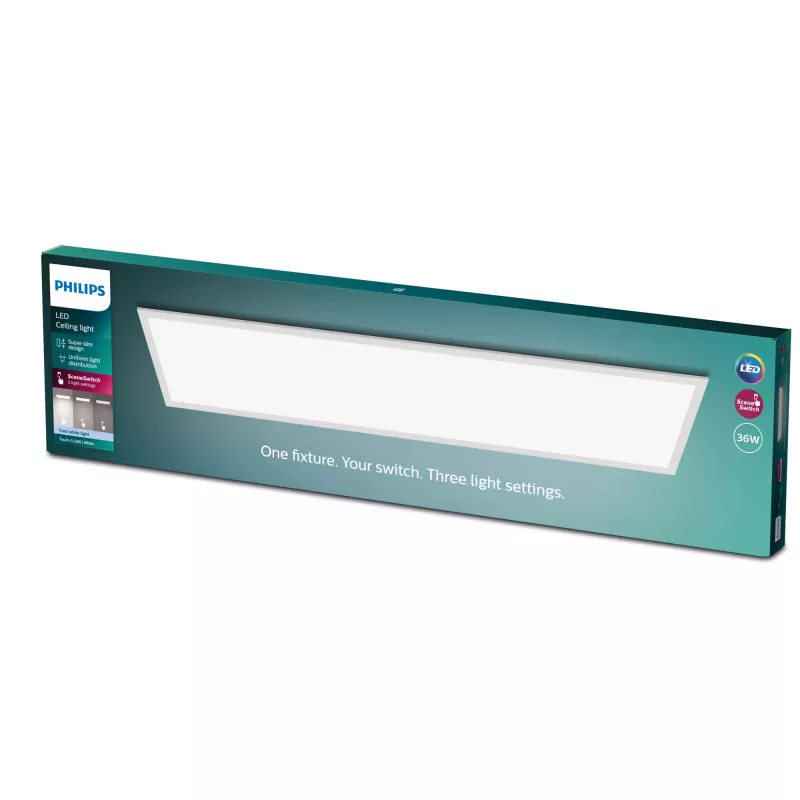 Kattovalaisin Philips Functional Panel 36 W LED suorakaide 300×1200×42 mm, valkoinen