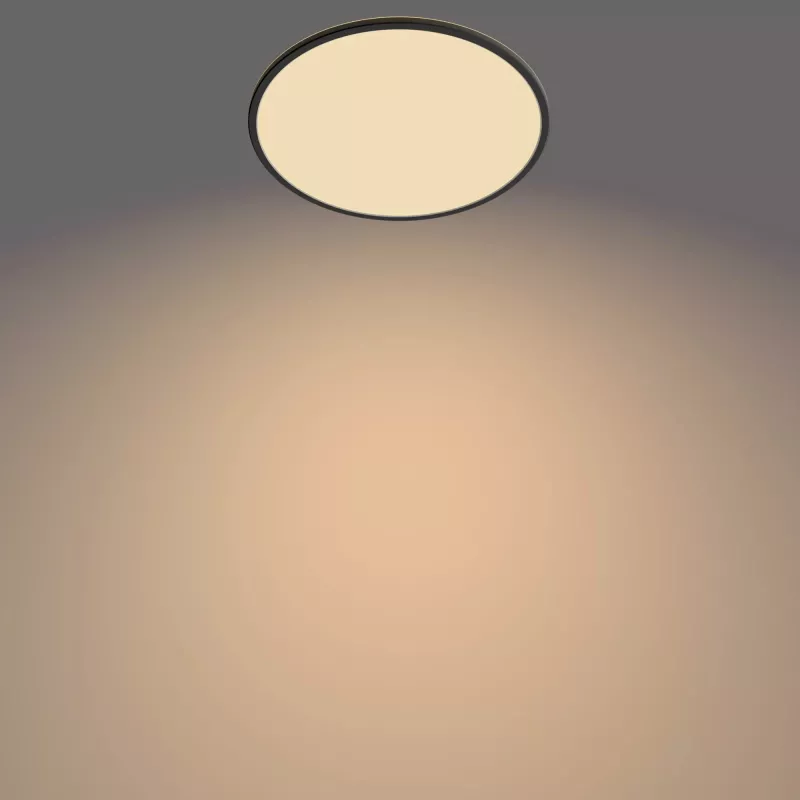 Kattovalaisin Philips Functional Super ohut 22 W musta LED pyöreä