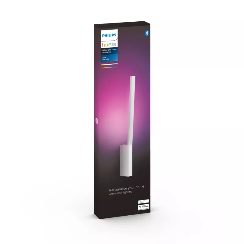 Älykäs seinävalaisin Philips Hue White and colour ambience Liane Bluetooth