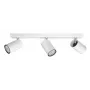 Philips Kosipo katto-/seinävalaisin 3x, pinta-asennettava valaisin, GU10, 3 lamppua, LED, 220–240 V, valkoinen