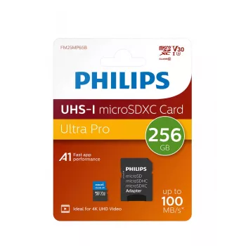 Philips FM25MP65B/00 muistikortti 256 GB MicroSDXC UHS-I Class 3