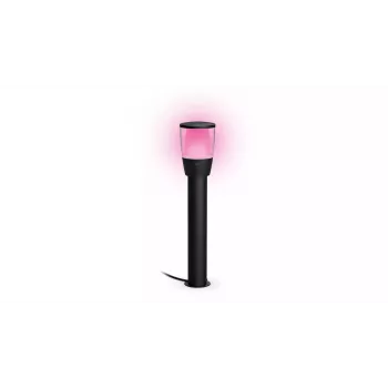 Älykäs pollarivalaisimen laajennus Signify WiZ – LED-jalusta-/pollarivalaisin, 12 V, 108,5 × 108,5 × 518 mm, musta