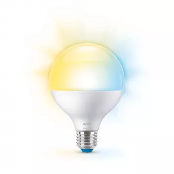 WiZ Globe 75W G95 E27, älylamppu, Wi-Fi/Bluetooth, valkoinen, Wi-Fi 4 (802.11n), 802.11b, 802.11g, LED, E27