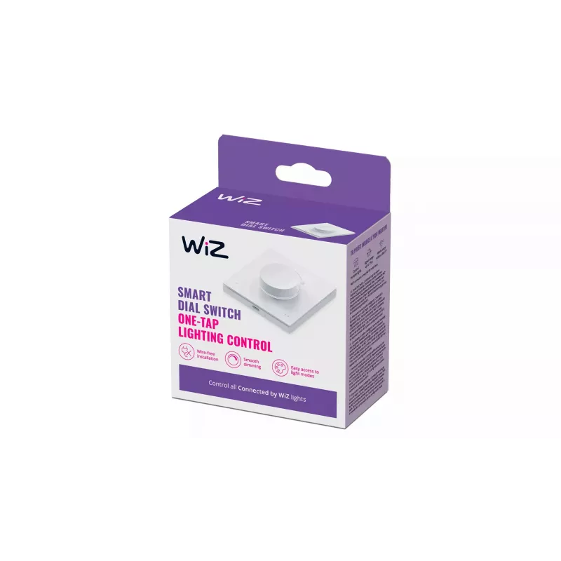 WiZ Smart Dial -kytkin Philips langaton Wi-Fi valkoinen paristo 5V