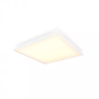 Philips Aurelle neliö paneelivalaisin, älykäs kattovalaisin, Bluetooth/Zigbee, valkoinen, LED, alumiini, säädettävä