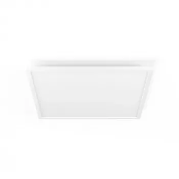 Philips Aurelle neliö paneelivalaisin, älykäs kattovalaisin, Bluetooth/Zigbee, valkoinen, LED, alumiini, säädettävä
