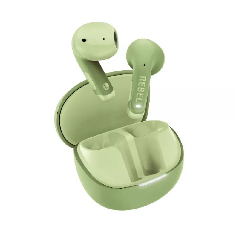 Hama Twins Core 2 headset True Wireless Stereo (TWS) in-ear-kuulokkeet puhelut/musiikki USB Type-C Bluetooth vihreä