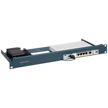 Asennusteline Rackmount.IT RM-CI-T21 1U sininen 483mm 216mm 44mm
