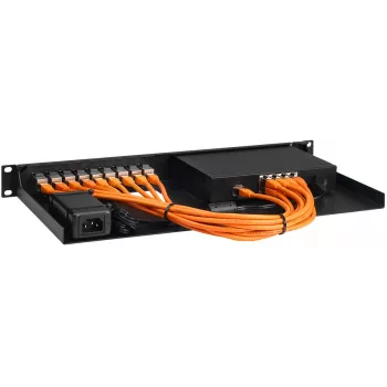 Rackmount IT rack-teline SonicWall TZ270W TZ370W TZ470W (malli RM-SW-T11I) suojattu