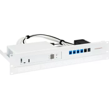 Rackmount.IT RM-SR-T14 rack-tarvike palomuurin rack-asennus