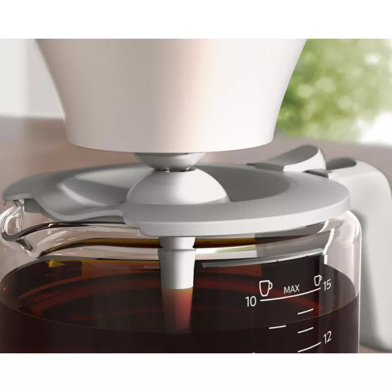 Philips Cafe Gourmet HD5416/00 suodatinkahvinkeitin lasikannulla, valkoinen