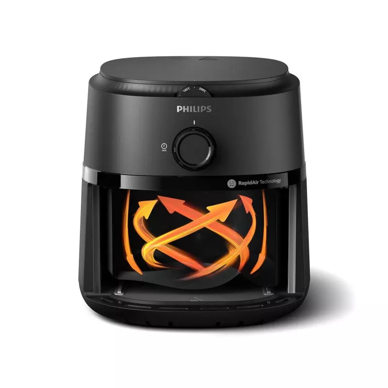 Kiertoilmakypsennin Philips 1000 Serie NA110/00 3,2 l 1300 W musta