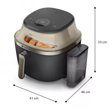 Philips 5000 series NA547/07 friteerauskeitin yksittäinen 7,2 l erillinen laite 2000 W kiertoilmakypsennin musta, kulta