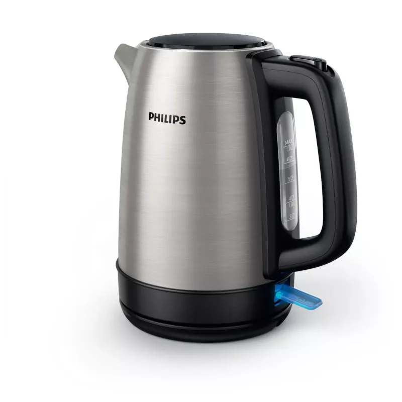 Philips Daily Collection HD9350/94 vedenkeitin 1,7 l 2020 W musta, ruostumaton teräs