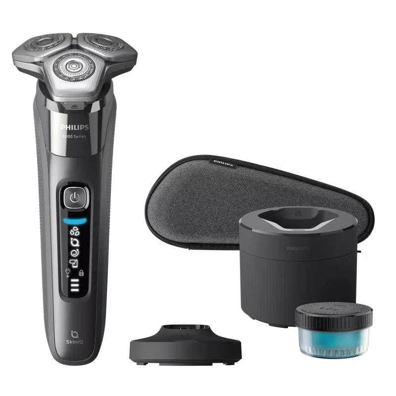 Sähköparranajokone Philips SHAVER Series 8000 S8697/55 märkä- ja kuivaparranajokone kromi