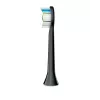 Varaosat hammasharjanpäät Philips HX6066/88 Optimal White, 6 kpl:n pakkaus, musta, 3 kuukauden vaihtoväli
