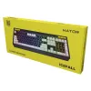 HATOR Icefall näppäimistö pelikäyttöön USB QWERTY US English musta RGB LED