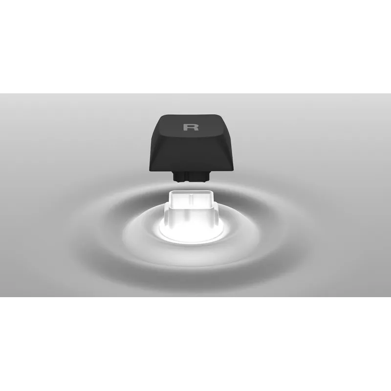 HATOR Icefall näppäimistö pelikäyttöön USB QWERTY US English musta RGB LED