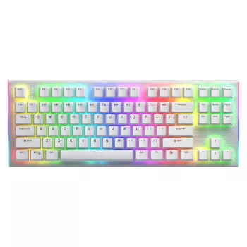 HATOR Gravity X TKL näppäimistö pelikäyttöön USB QWERTY US English valkoinen