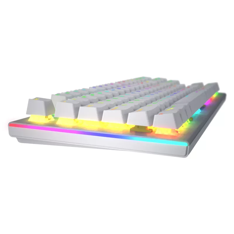 HATOR Gravity X TKL näppäimistö pelikäyttöön USB QWERTY US English valkoinen