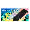 HATOR Gravity X TKL näppäimistö pelikäyttöön USB QWERTY US English valkoinen