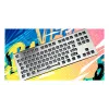 HATOR Gravity X TKL näppäimistö pelikäyttöön USB QWERTY US English valkoinen