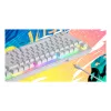 HATOR Gravity X TKL näppäimistö pelikäyttöön USB QWERTY US English valkoinen