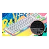HATOR Gravity X TKL näppäimistö pelikäyttöön USB QWERTY US English valkoinen