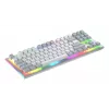 HATOR Gravity TKL näppäimistö pelikäyttöön USB QWERTY US English valkoinen