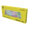 HATOR Gravity TKL näppäimistö pelikäyttöön USB QWERTY US English valkoinen