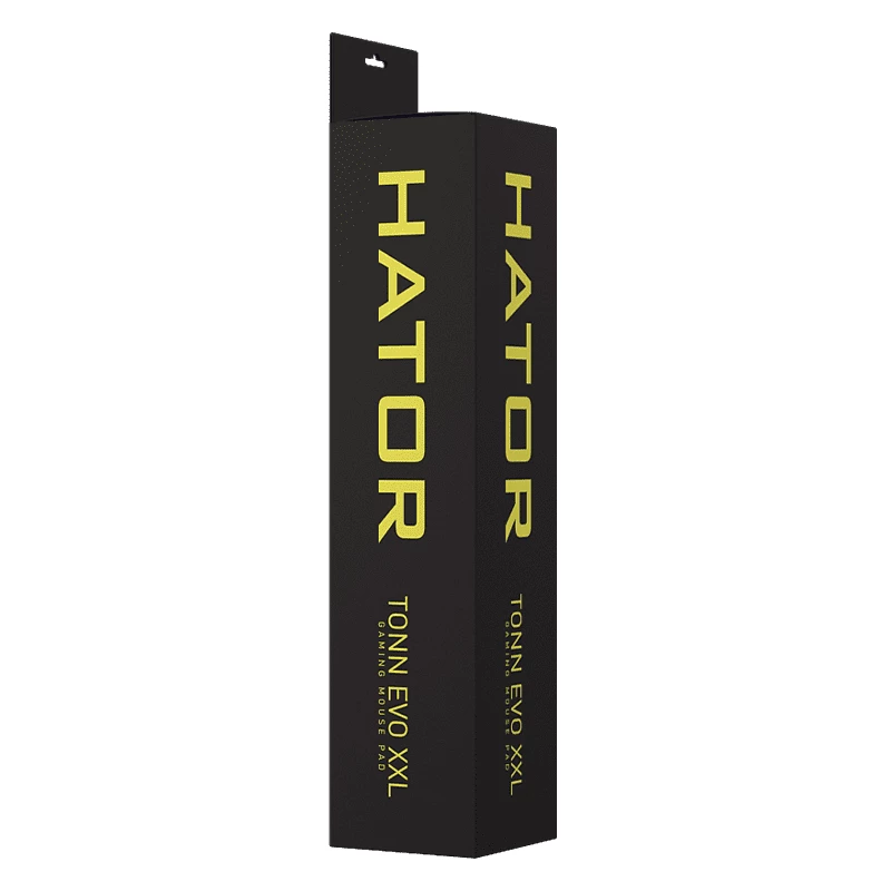 HATOR Tonn EVO XXL pelihiirimatto musta