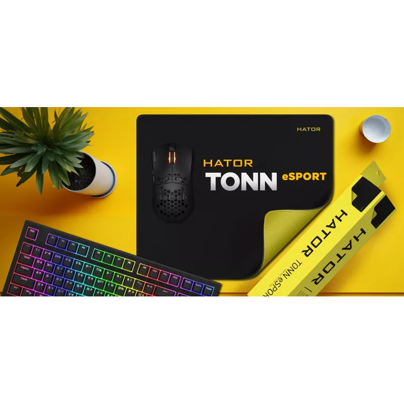 HATOR Tonn eSport pelihiirimatto musta