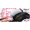 HATOR Pulsar 3, musta – optinen keltainen 100M-kytkimet PixArt PMW 3311 (HTM610)